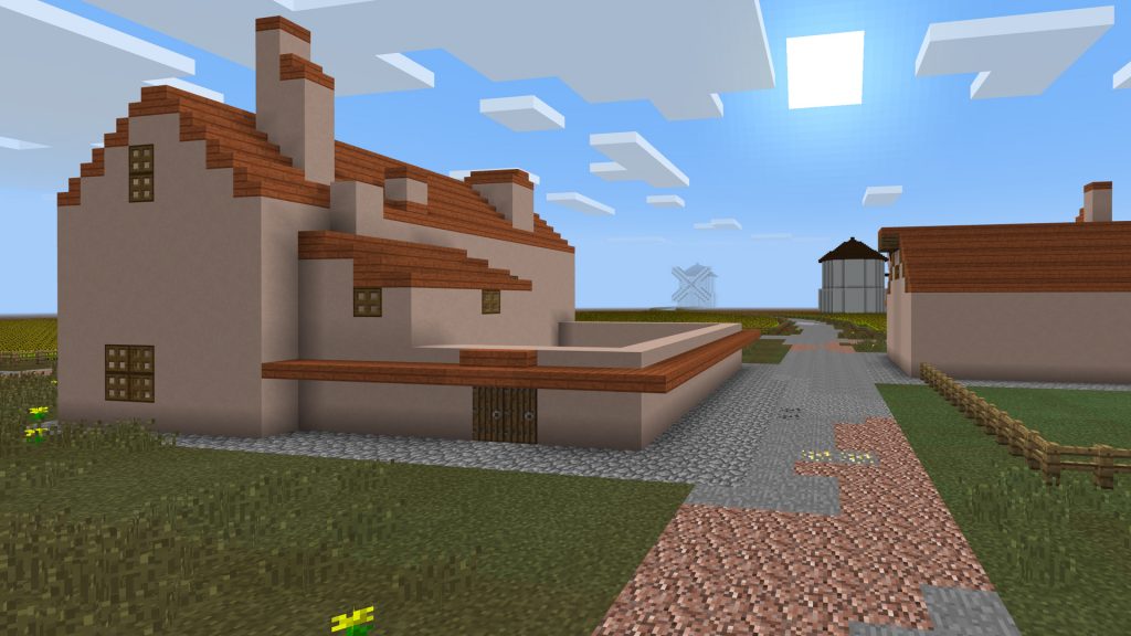 Imagen de captura de pantalla de minecraft - don quijote de la mancha